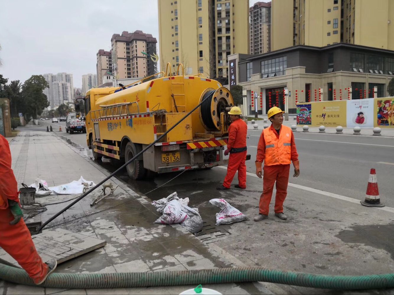 武清排污管道清淤-管道清洗